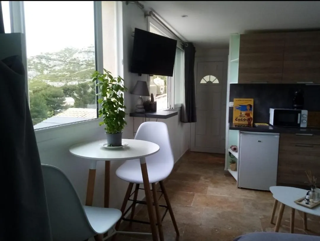 Studio D'Environ 20M2, Piscine, Vue Mer, Pour 2 Personnes مارسيليا